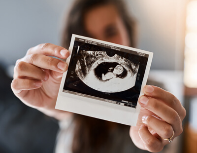 First ultrasound after IVF
